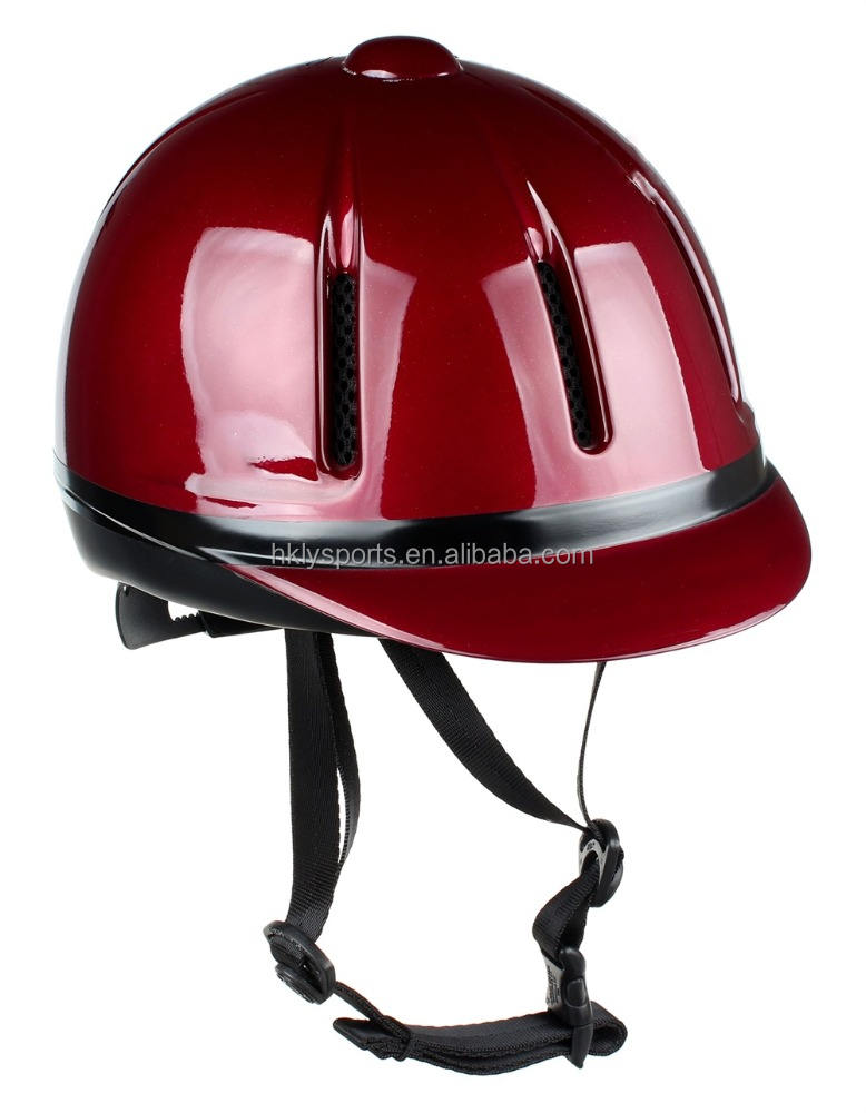 Horse Products Casque d'équitation de sécurité pour chevaux de sport personnalisé pour les courses de tuyaux