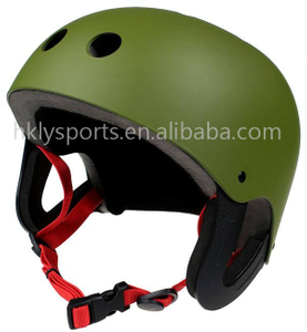 Casques de sécurité de kayak de rafting d'eau de canoë d'ABS de casque de sport aquatique de la CE