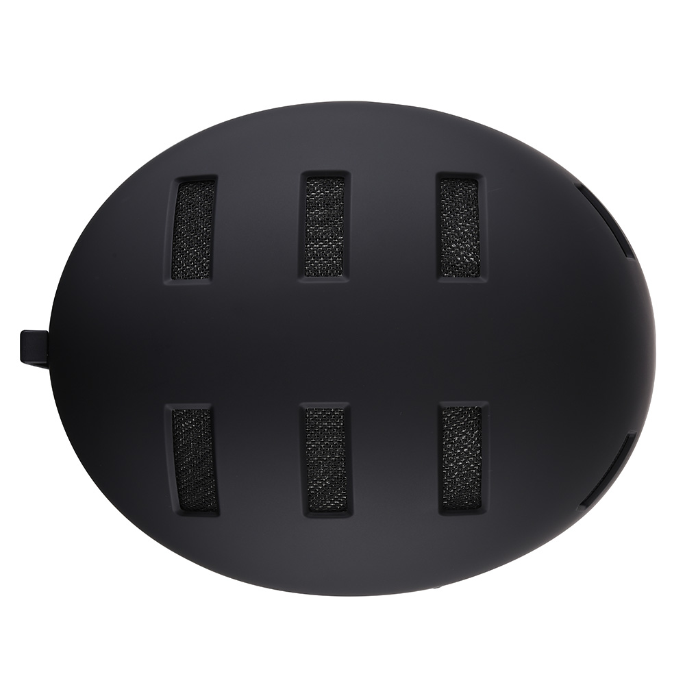 Casque de ski de neige amovible pour ski d'hiver en plein air professionnel avec sécurité certifiée CE ASTM pour hommes, femmes et jeunes casques de ski noirs