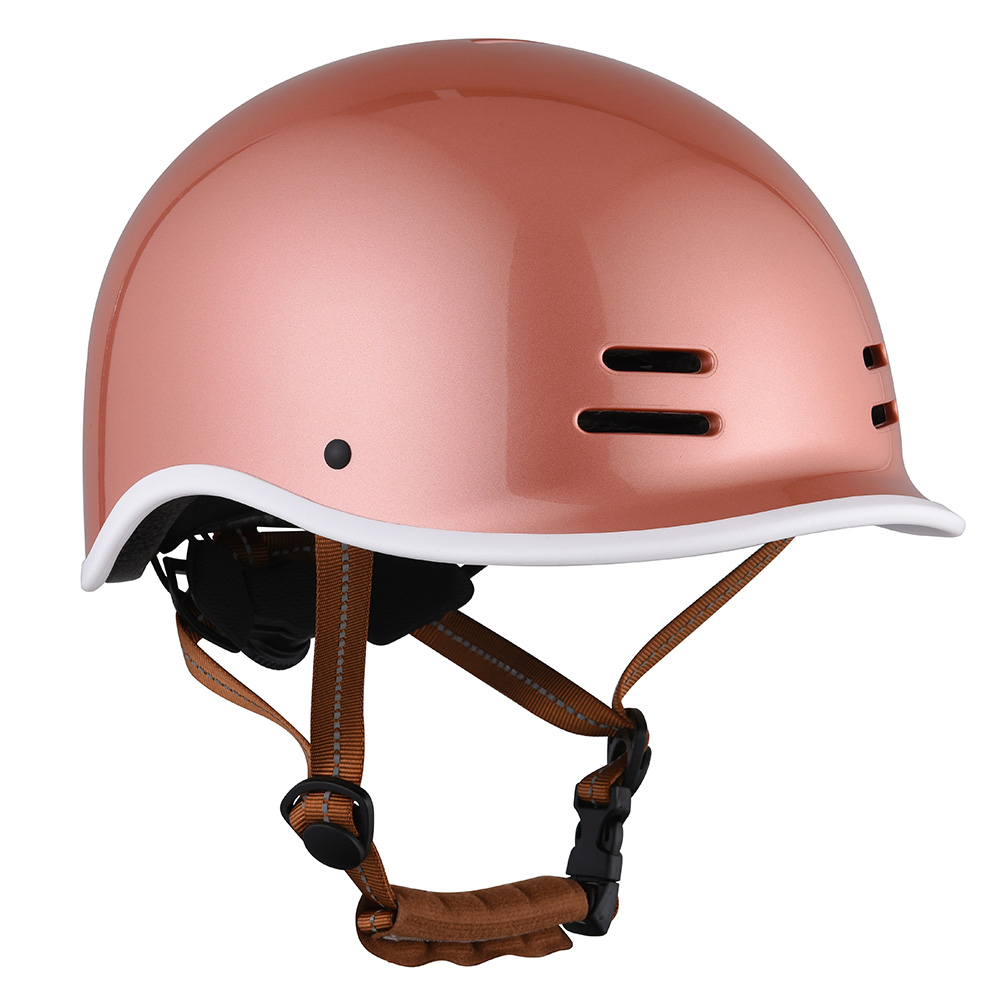 Casque de patinage pour adultes certifié CE, vente en gros, sécurité pour Skateboard, Scooter électrique, planche à roulettes, casque pour adulte rouge