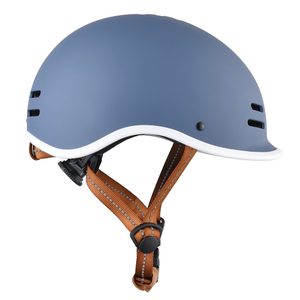 Casque de patinage pour adultes certifié CE, vente en gros, sécurité pour Skateboard, Scooter électrique, casque de planche à roulettes pour adultes bleu