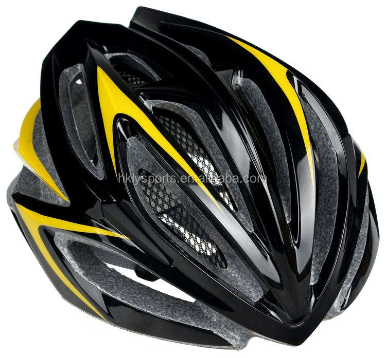 Casque de vélo noir CE/CPSC Standard, casque à la mode