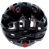 Casque de protection pour vélo adulte Wind Cross noir rouge avec visière, casque respirant