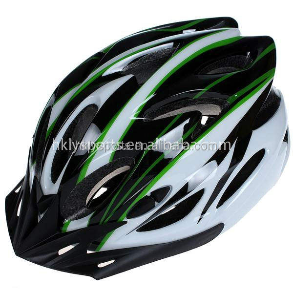 Shengtao Light ST983 PC moulé + EPS 18 bouches d'aération 225g PC + EPS casque de vélo avec visière sangle PA
