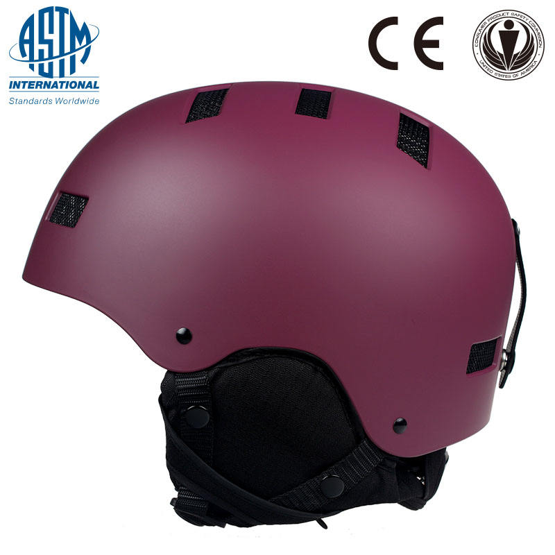 2019 Nouveau design Hot Sale casque de snowboard populaire, casque de ski OEM