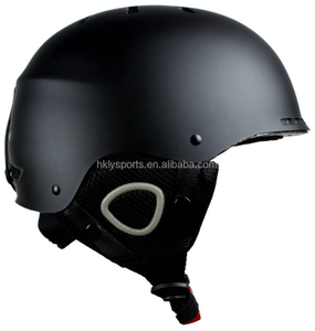 Casque de ski personnalisé en matériau ABS avec visière, casque de neige