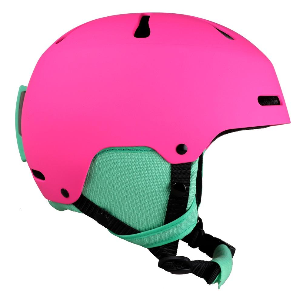 Casque de neige coloré pour enfants et jeunes, équipement de Protection de la tête, avec CE
