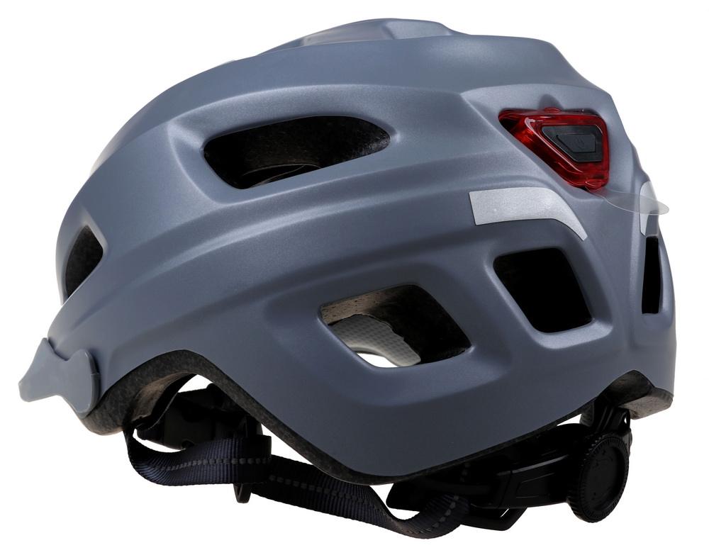 Casque de vélo de sécurité léger pour l'extérieur, protection contre la lumière LED, casque de vélo pour adultes