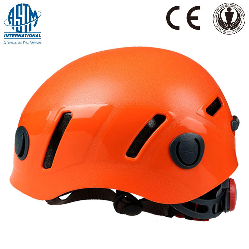 Casque d'escalade ABS Safety EN12492, casque de montagne, casque d'ingénierie