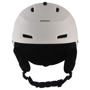 Casque de protection de casque de snowboard de ski personnalisé coloré pour adulte blanc