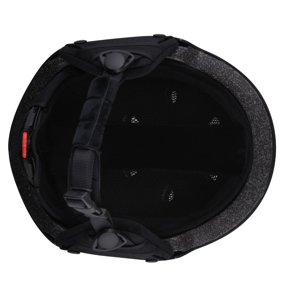 Casque de Ski de neige de coquille d'abs de Certification de la CE casque rouge de Ski