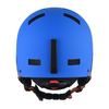 Casque de ski de neige amovible pour ski d'hiver en plein air professionnel avec sécurité certifiée CE ASTM pour hommes, femmes et jeunes casques de ski bleus