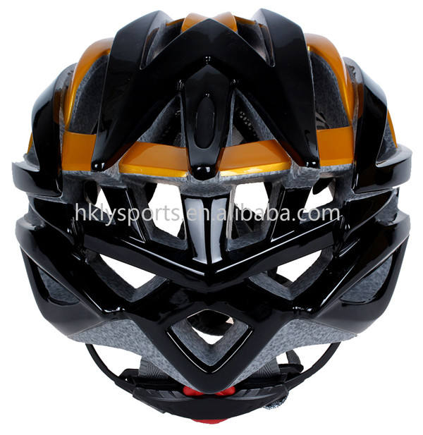 Nouveau design 2 couches PC impression coloré sécurité vélo/casque de cyclisme pour adultes