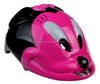 Joli casque de scooter de vélo pour enfants avec souris animale rose personnalisée pour vélo pour enfants