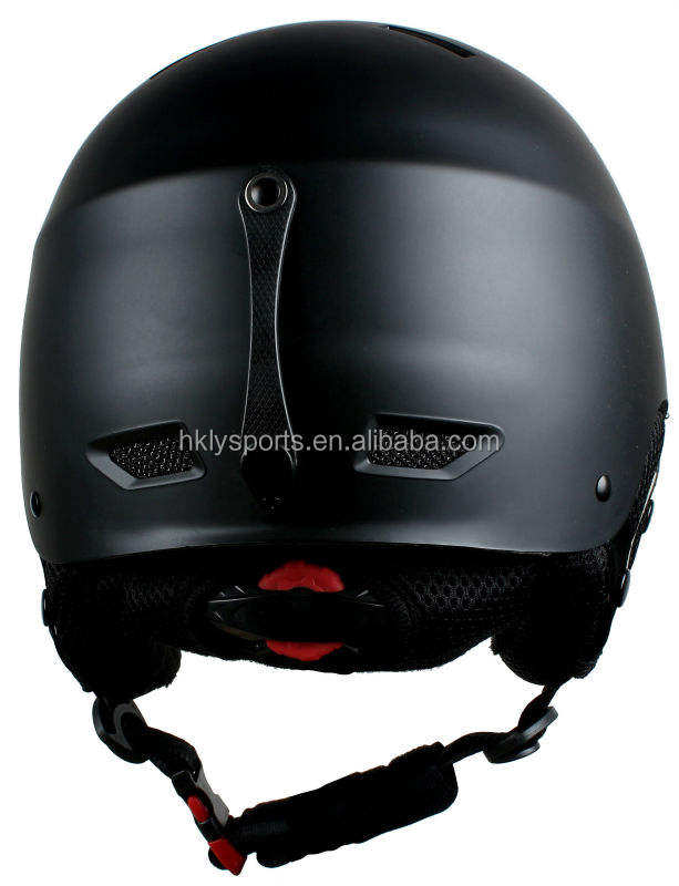 Casque de ski personnalisé en matériau ABS avec visière, casque de neige