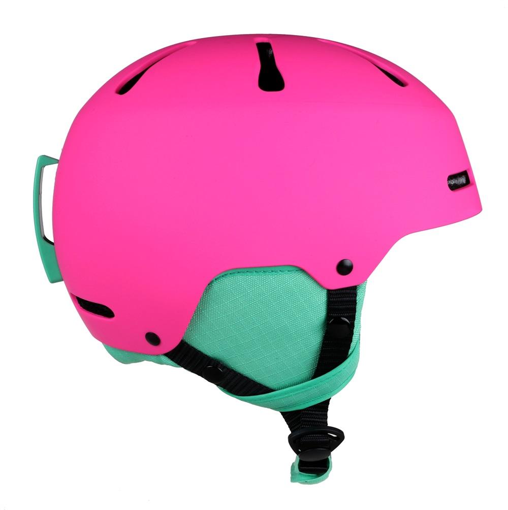 Casque de ski multicolore de planche à neige de mode de la CE EN 1077