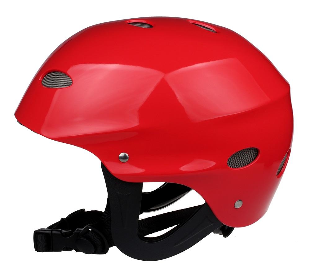 Casque de sauvetage de protection pour sports nautiques blancs, coque ABS, casque de Rafting