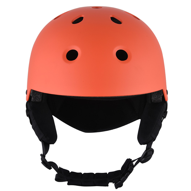 Casque de Ski de neige de coquille d'abs de Certification de la CE casque rouge de Ski