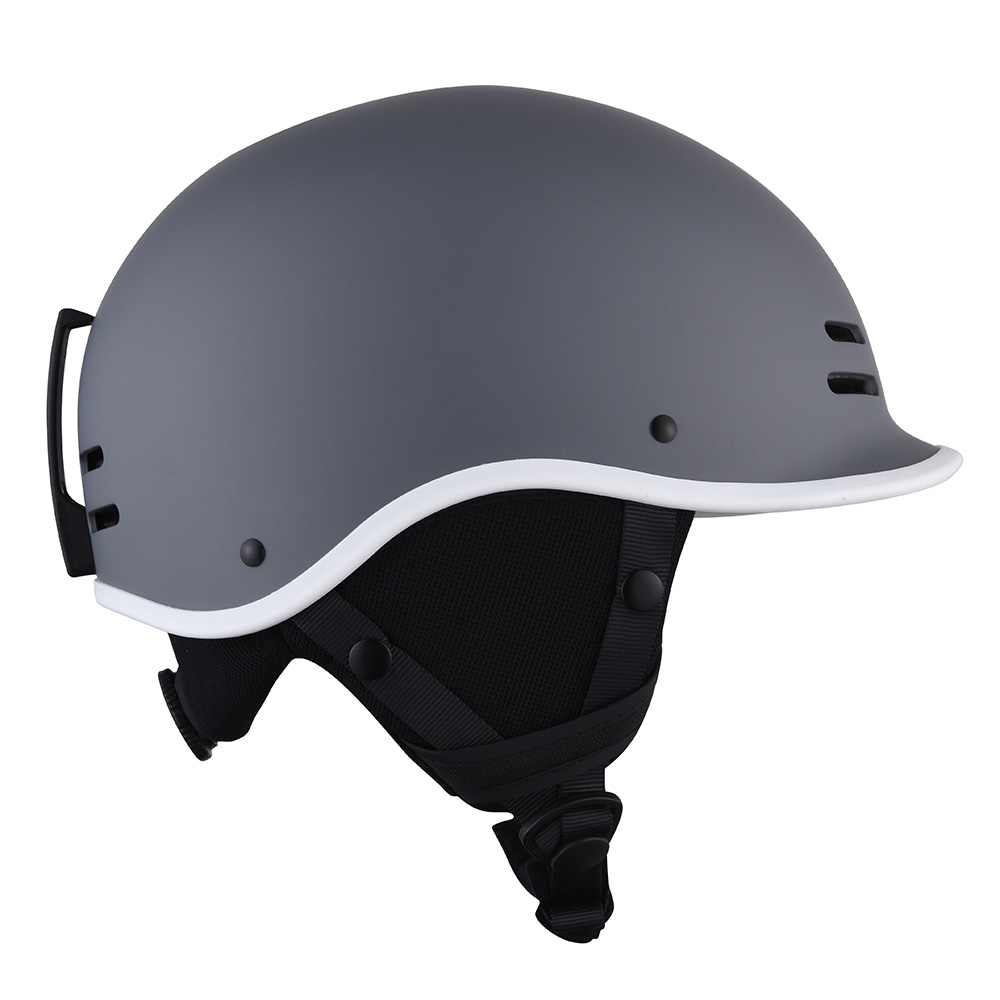 Casque de Ski pour adultes certifié CE, sécurité pour planche à Ski, Scooter électrique, casque de planche à Ski pour adultes, vente en gros, gris