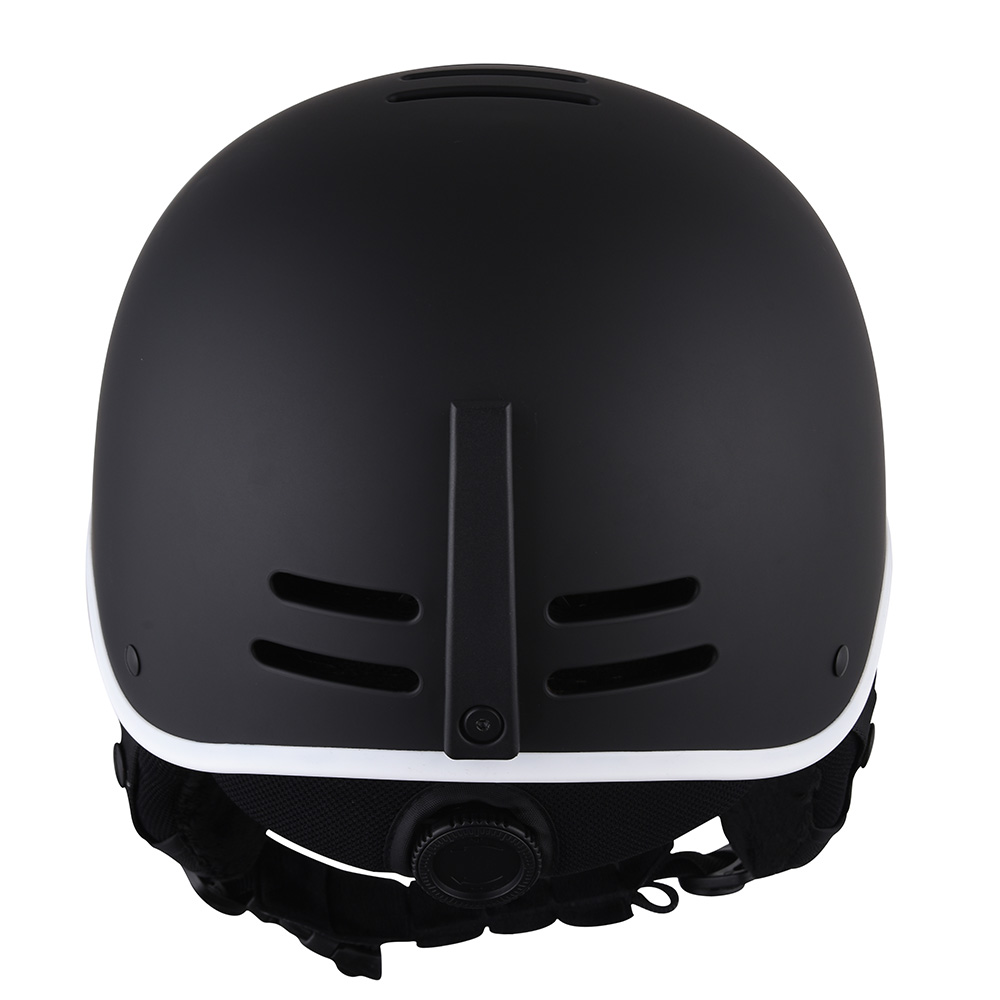 Casque de ski adulte certifié en gros CE Skiboard Safety Electric Scooter Ski Board Casque pour adulte noir