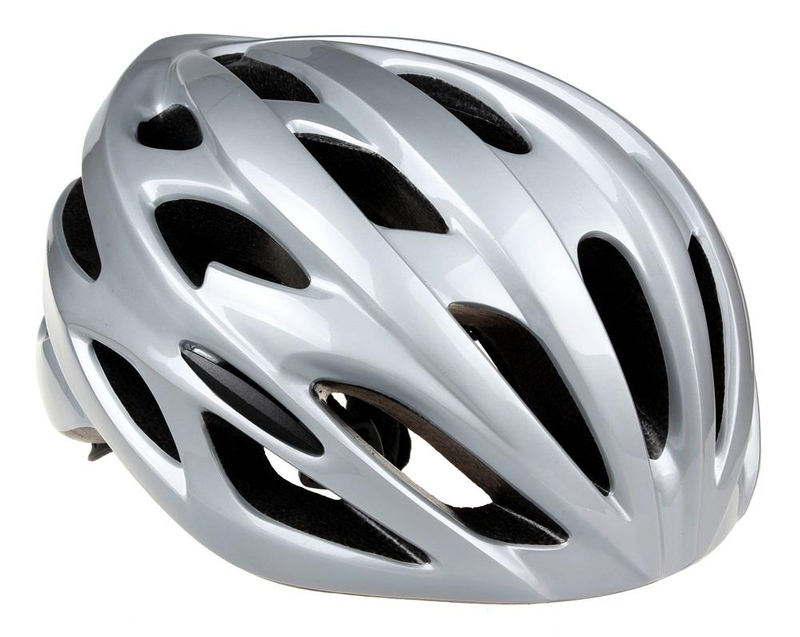 Casque de cyclisme de course de montagne avec lumière LED moulé intégralement