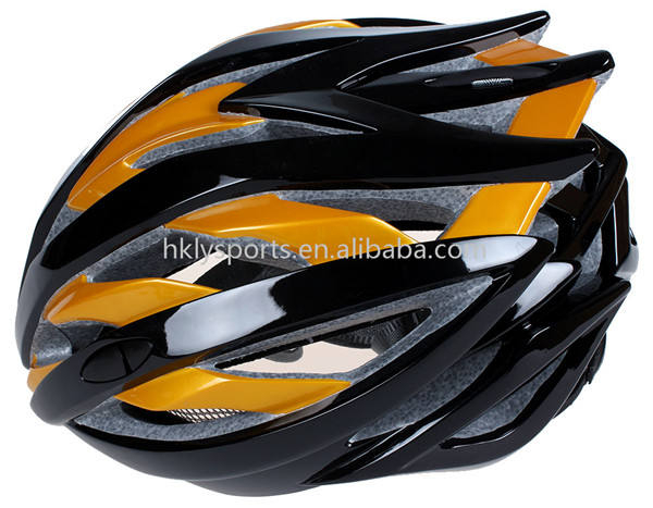 Nouveau design 2 couches PC impression coloré sécurité vélo/casque de cyclisme pour adultes