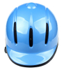 Casque équestre élégant avec coque enduite de cuir, casque d'équitation de protection
