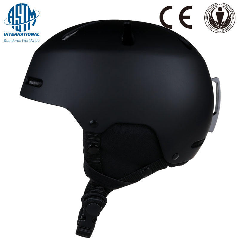 Casque de ski pour enfants, coussinets d'oreille amovibles, casque de ski de snowboard, casque de skate d'hiver pour enfants