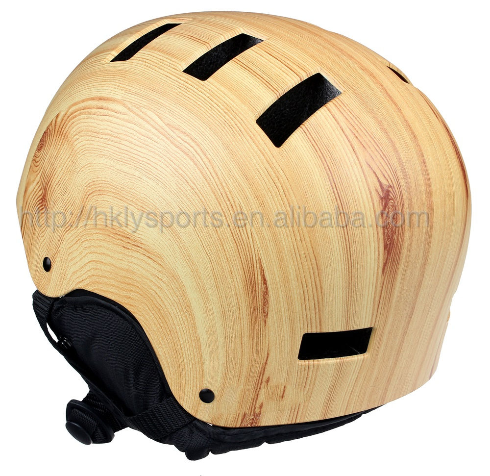 Casque de sport à effet de transfert d'eau, casque de ski de sécurité personnalisé