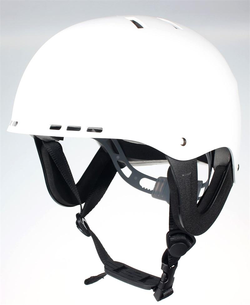 Casque de sécurité léger ventilé pour Sports nautiques, Kayak, canoë, bateau, Surf avec coussinets de protection des oreilles