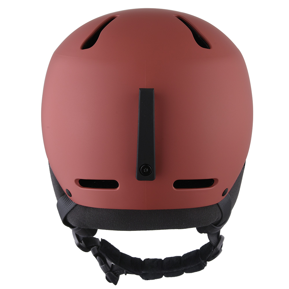 Casques de sports de neige de snowboard pour adolescents et adultes et casque de ski de plein air rouge