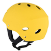 Casque de sports nautiques de rafting jaune à coque ABS populaire avec ce