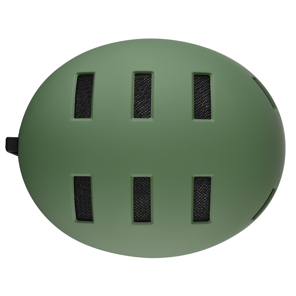 Casque de ski de neige amovible pour ski d'hiver en plein air professionnel avec sécurité certifiée CE ASTM pour hommes, femmes et jeunes casques de ski verts