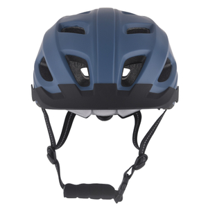 Nouveau casque de vélo lumière LED PC In-moule casque de cyclisme, Sport sûr montagne route équitation casque de vélo pour adulte bleu