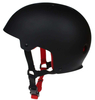 Conception de casque de skate noir classique avec casque de skateboard doublure anti-transpiration