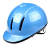 Casque équestre élégant avec coque enduite de cuir, casque d'équitation de protection