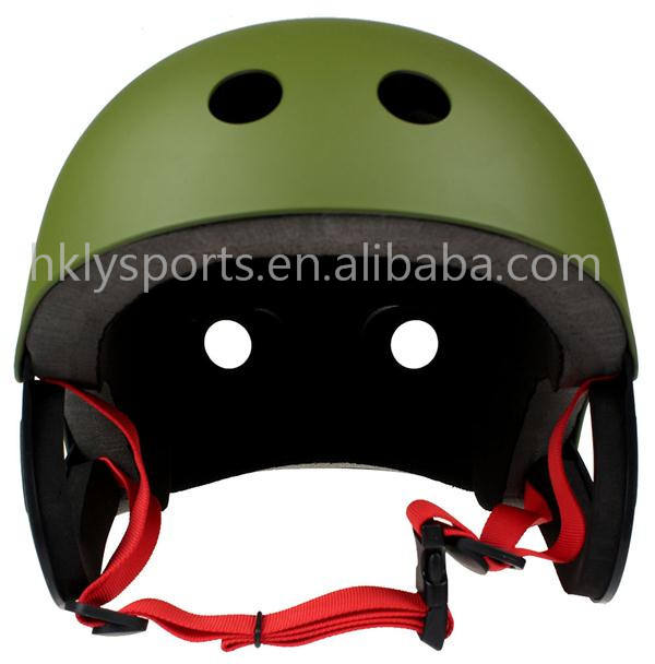 Casques de sécurité de kayak de rafting d'eau de canoë d'ABS de casque de sport aquatique de la CE