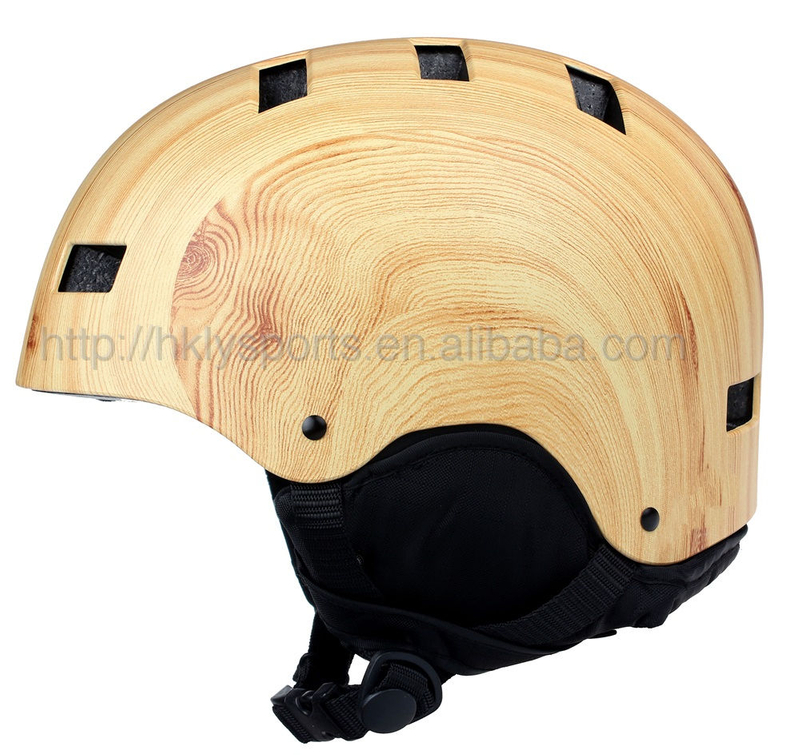 Casque de sport à effet de transfert d'eau, casque de ski de sécurité personnalisé