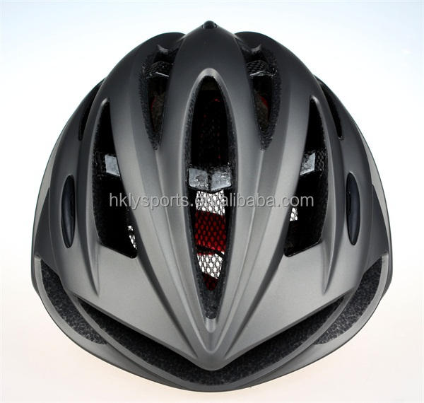 Casque de sport moulé, coque PC, mousse EPS, fibre de carbone, casque de vélo