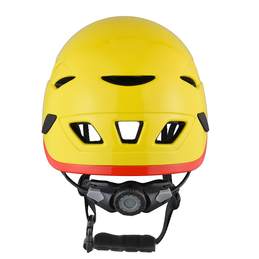 Casque de sécurité pour grimpeurs/Jiangmen Shengtao jaune