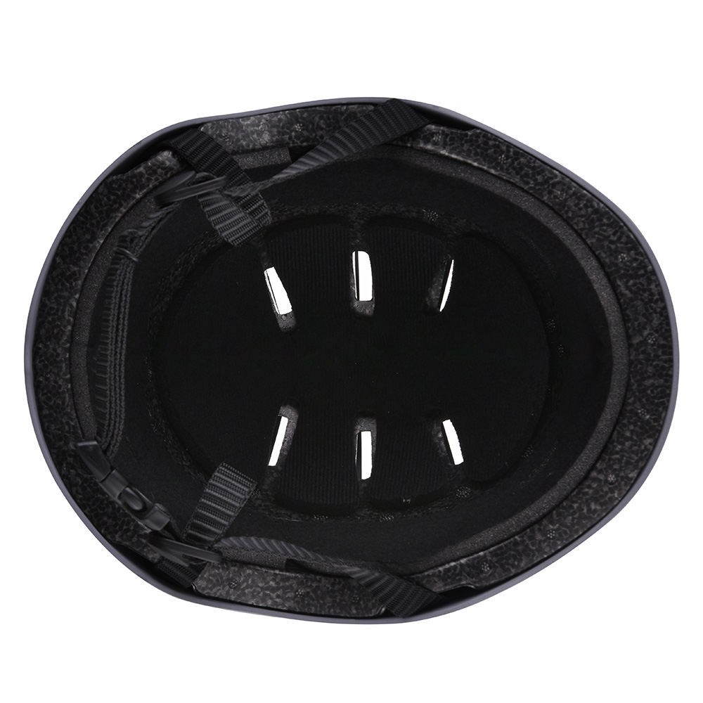 Casque de patinage de vélo de planche à roulettes d'abs de sécurité de patin de CE/CPSC gris