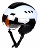 Sports de neige d'hiver Patinage de ski Casque de ski moulé pour adulte avec verre