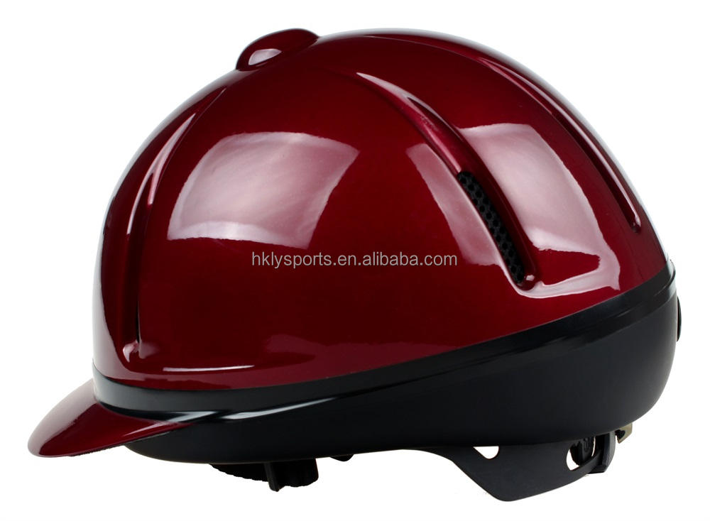 Horse Products Casque d'équitation de sécurité pour chevaux de sport personnalisé pour les courses de tuyaux