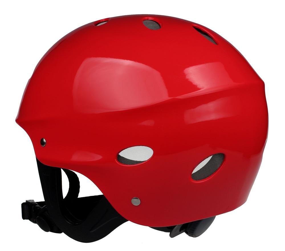 Casque de sauvetage de protection pour sports nautiques blancs, coque ABS, casque de Rafting