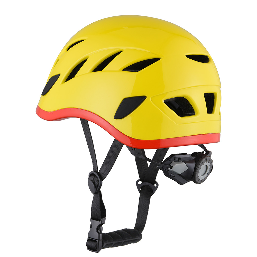 Casque de sécurité pour grimpeurs/Jiangmen Shengtao jaune