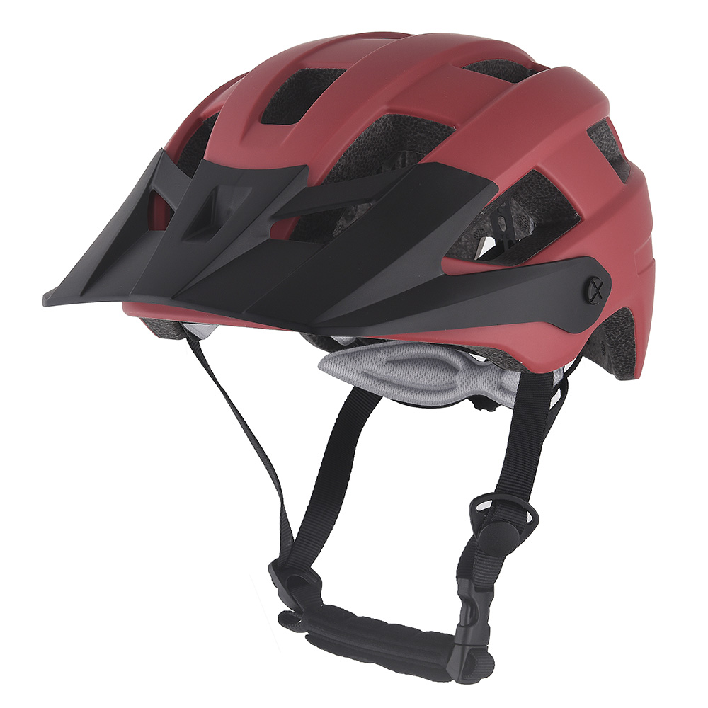 Casque de vélo casque de vélo de montagne pour le cyclisme en plein air Sport rouge