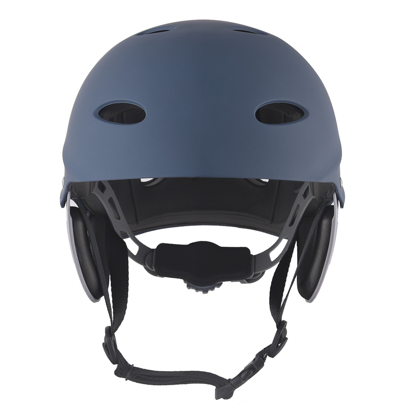 Nouveauté casque d'eau vive, casque de sports nautiques bleu