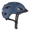 Nouveau casque de vélo lumière LED PC In-moule casque de cyclisme, Sport sûr montagne route équitation casque de vélo pour adulte bleu