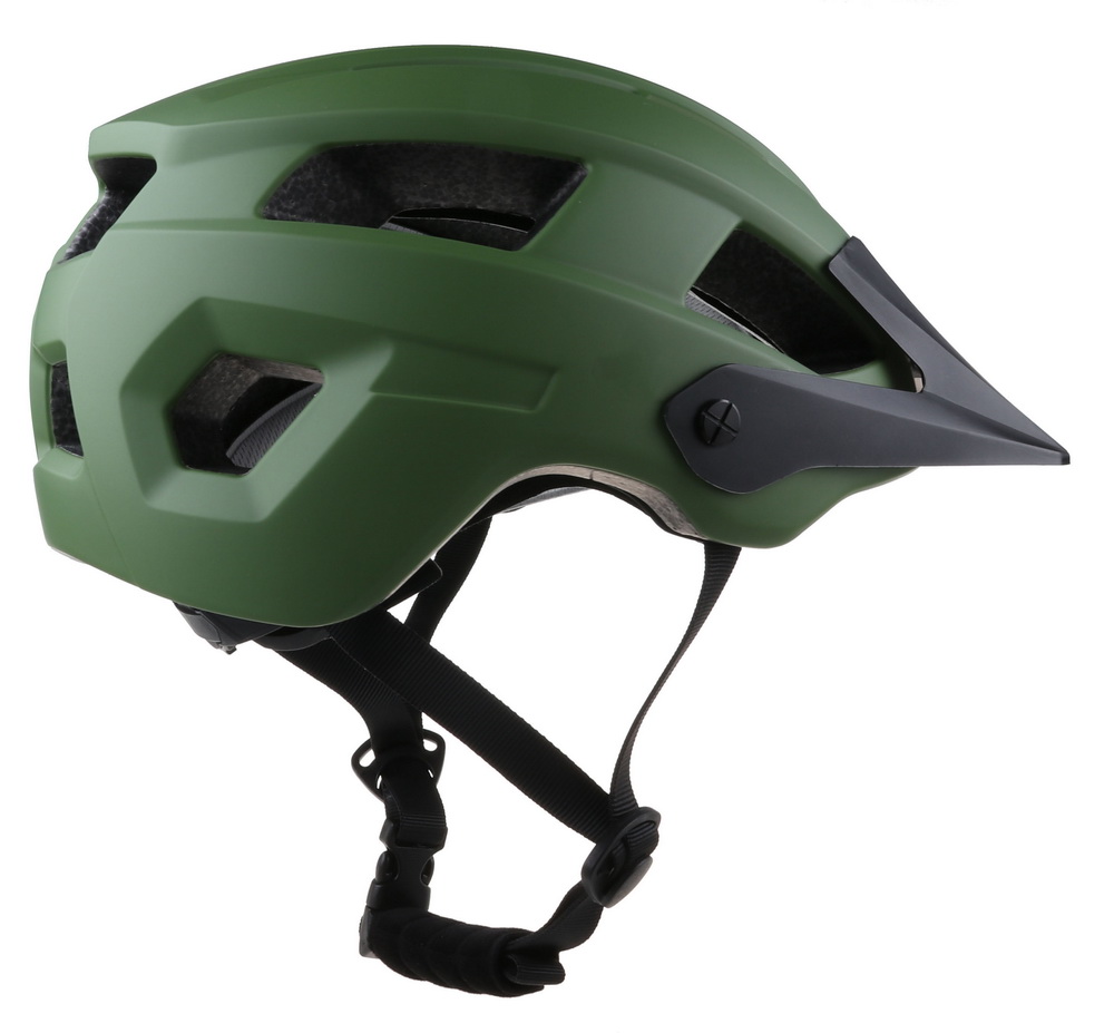 Casque de vélo de protection de casque de vélo de montagne réglable CE CPSC avec casque de vélo à visière mobile