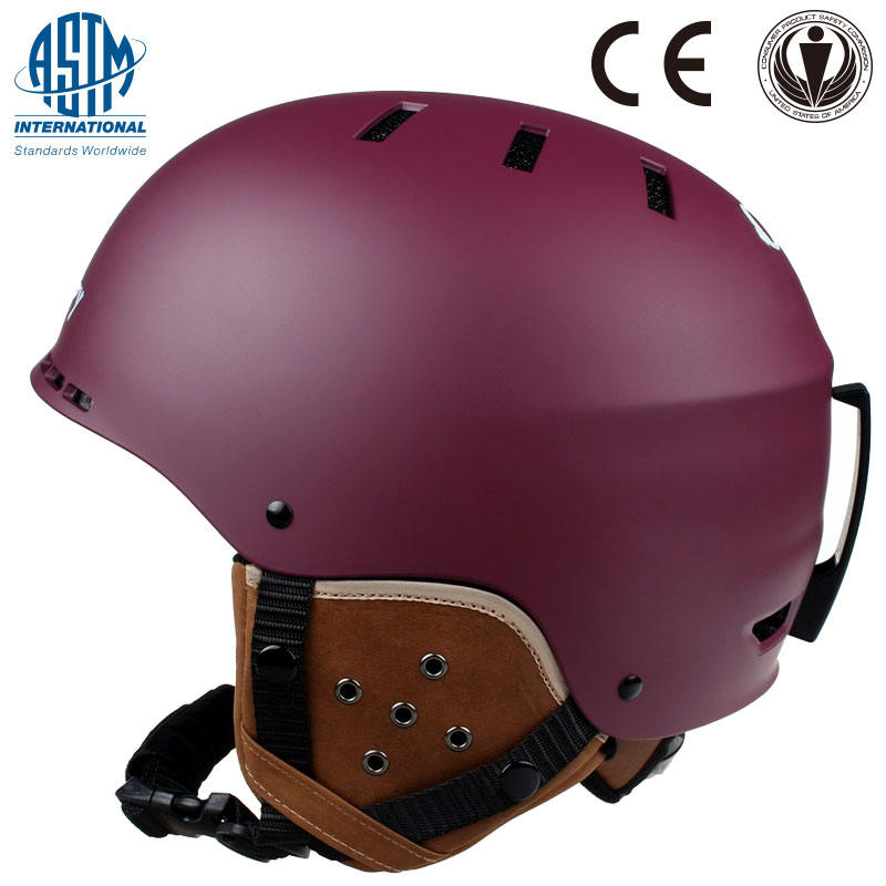avec protection casque de ski, casque de patinage sur glace, casque de ski